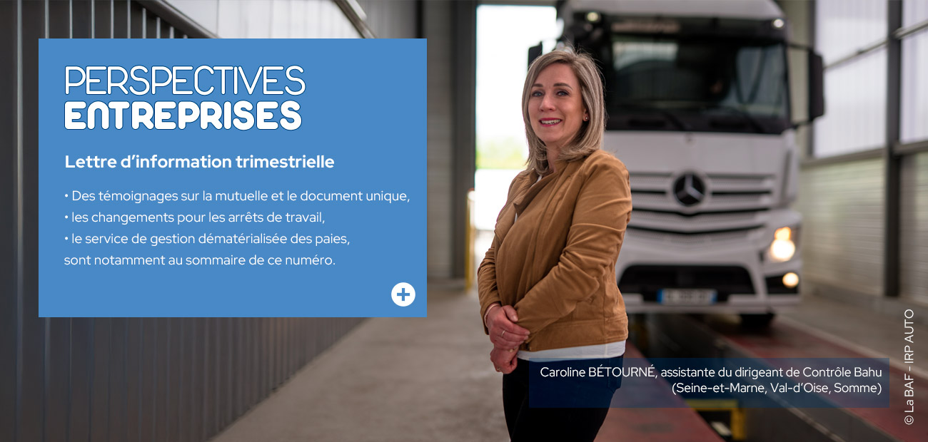 Lettre d'information Perspectives Entreprises 