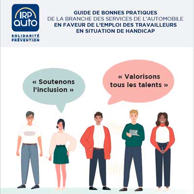 IRP AUTO - Guide travail et handicap