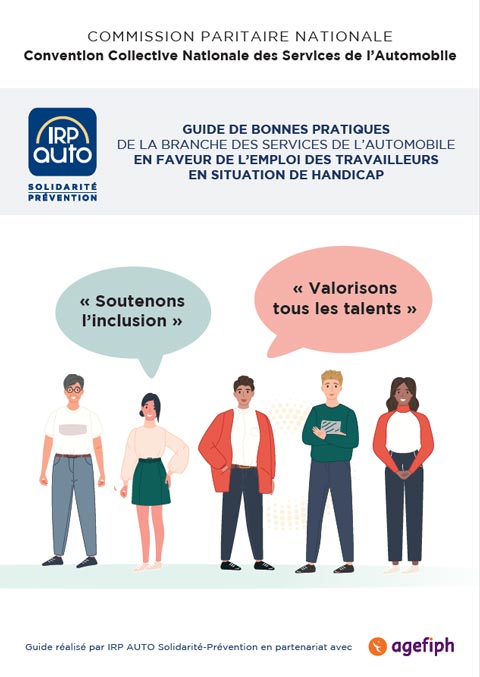 IRP AUTO - Guide travail et handicap