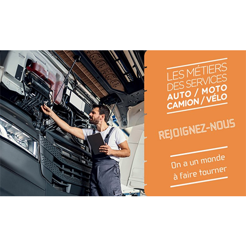Un monde à faire tourner - Les métiers des services Auto Moto Un monde à faire tourner - Les métiers des services Auto Moto