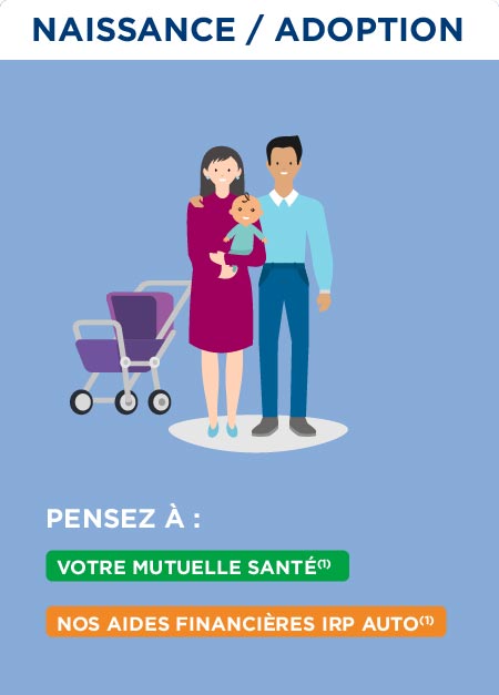 IRP AUTO - Déclaration de changements naissance
