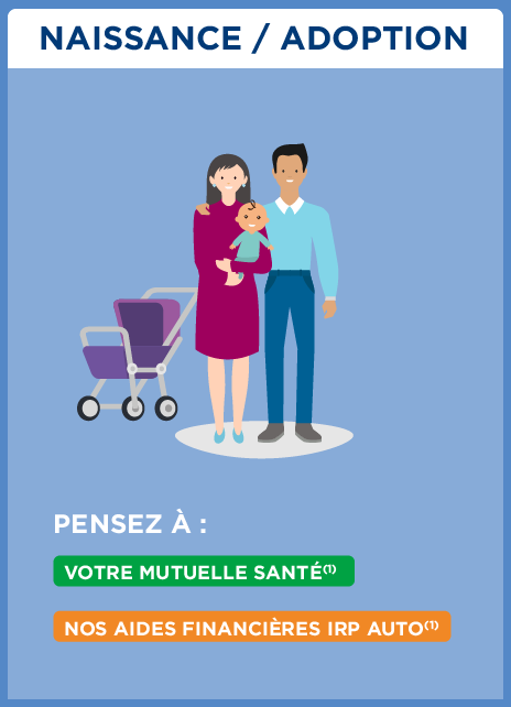 IRP AUTO - Déclaration de changements naissance