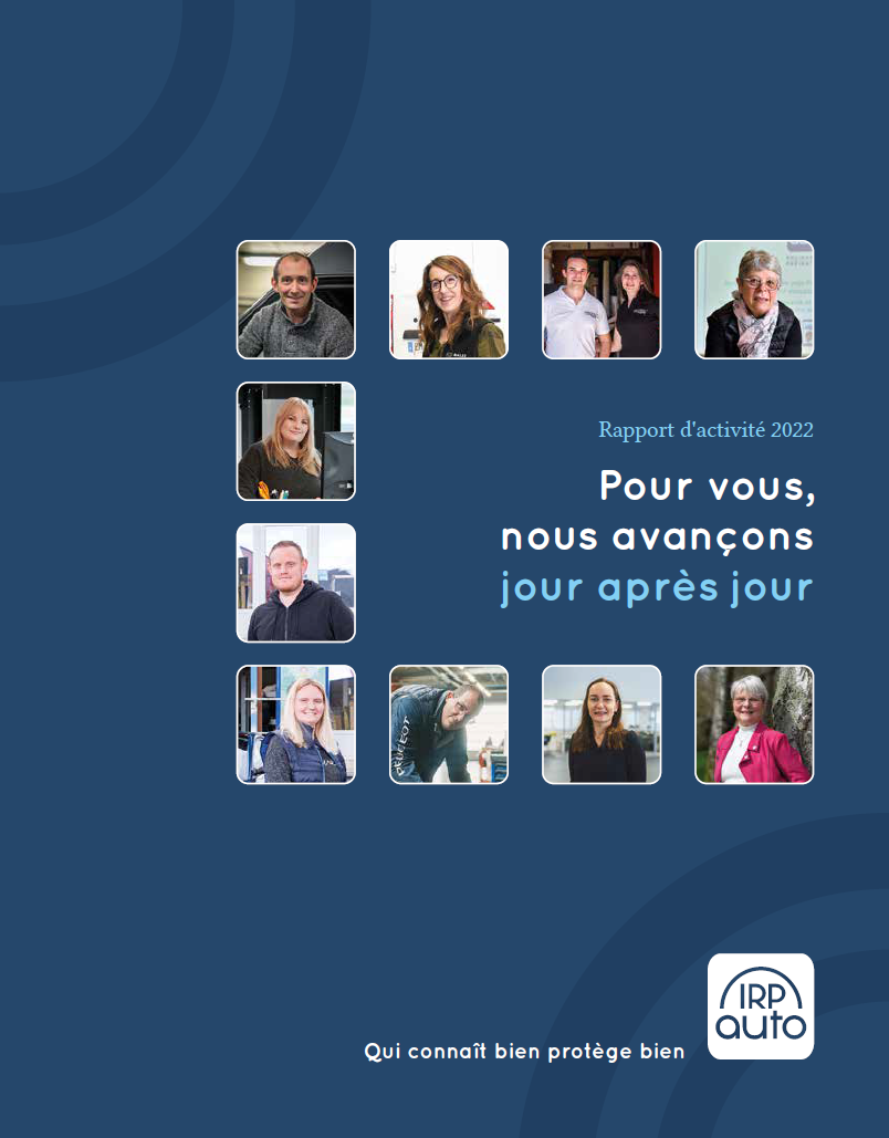 Rapport d'activité Groupe IRP AUTO 2022